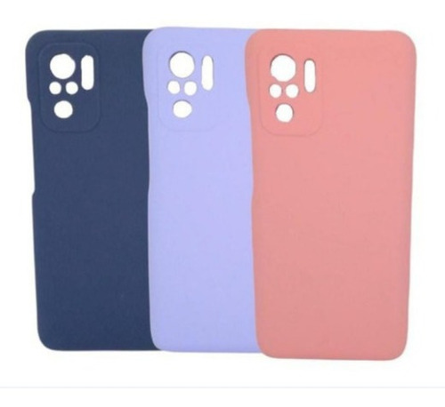 Silicone Case Protección Cama Para Xiaomi Redmi Note 10s-10 