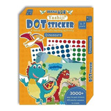 Yazhiji Dot Sticker Art Kit Artesanía Pegatinas Dinosaurio O