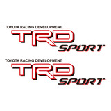 1 Par Sticker Trd Sport Toyota Tacoma