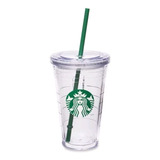 Vaso Transparente De Starbucks, Acrílico, Transportable, De