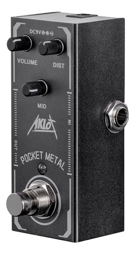 Pedal De Efectos P/ Guitarra Aklot Efecto Pocket Metal