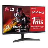 Monitor LG Ultragear 24gn60r-b Gamer 24  144hz 1ms Hd-boleta