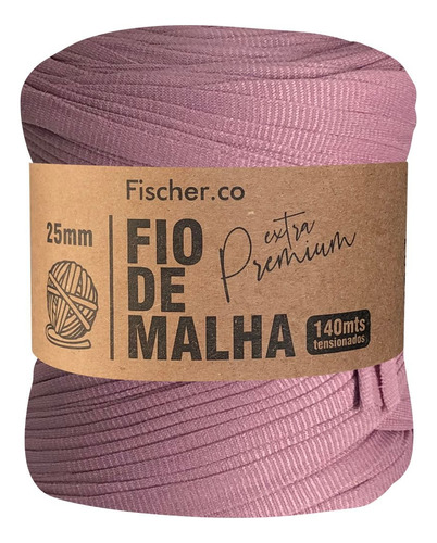 Kit 5 Fio De Malha Premium 140m Para Crochê Varias Cores