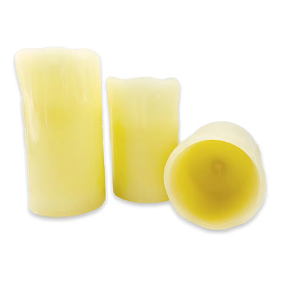 Velas Eléctricas Vela Foco Led Set 3 Velas Led | Envío gratis