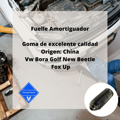 Fuelle Amortiguador Vw Bora Golf New Beetle Fox Up Foto 5