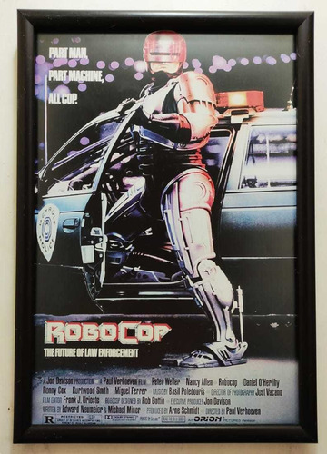 Robocop Póster Enmarcado 50 X 35 Cms 