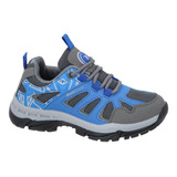 Zapato Outdoor Alto Azul-gris Blacksheep Juncal