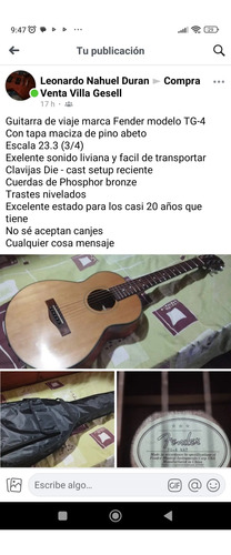 Guitarra Fender 