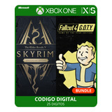 Skyrim Anniversary Edition  Fallout 4 Goty Bundle Xbox