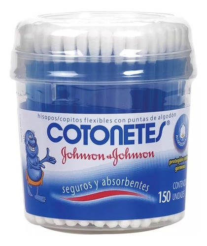 Cotonetes Hisopos Johnsons 150 Unidad - Unidad a $1