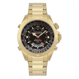Relógio Technos Skydiver Masculino Dourado Wt20565/4p