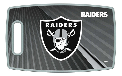 Nfl Las Vegas Raiders - Tabla De Cortar De Plstico Grande