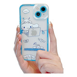 Bonita Funda Kawaii Sanrio Cinnamonroll Para iPhone 13, 12 Y