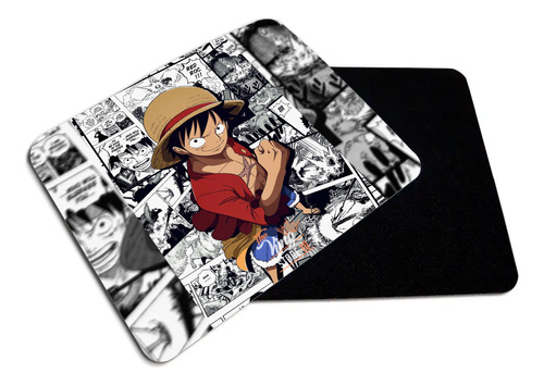 Mouse Pad, One Piece, Luffy, Anime, Manga, 21x17