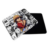 Mouse Pad, One Piece, Luffy, Anime, Manga, 21x17