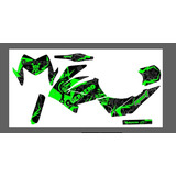 Stickers Para Moto 150z Verde Modelo Viejo Mod-77