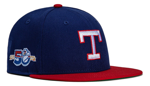 Gorra New Era Rangers Texas 59fifty 50 Aniversario