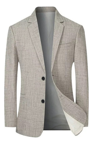 Jaqueta Blazer Masculina Moda Formal Casual Conforto Slim