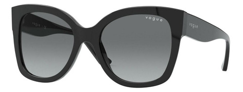 Lentes Solar Vogue Vo5338s W44/11 Negro Original Nuevo Dama