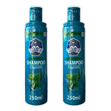 2 Shampoo Anti Caspa 3 Em 1 - 250ml Barba E Cabelo.