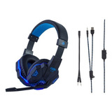 Fone De Ouvido Gamer Dex Df-81 Com Luz Led