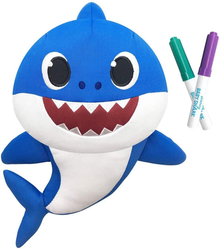 Pinkfong Baby Shark  Doodle Me Doll  Baby Shark  Preschoo