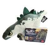 Jurassic World Stegosaurus Peluche 19 Cm Sonido Mattel 