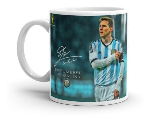 Taza Lionel Messi Argentina #04