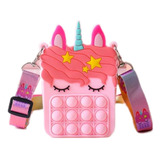 Cartera Popit Unicornio Antiestrés