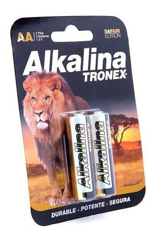 Tira 10 Baterias Pilas Tronex Aa Alkalina 1.5v Icontec 1.5v