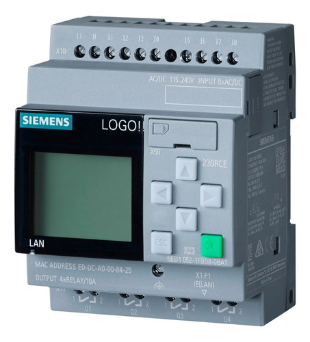 Logo! V8.3 230rce 6ed1052-1fb08-0ba1 Siemens