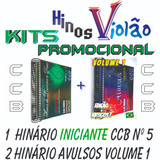 Kits Hinários Cifras Violão-ccb Iniciante + Avulsos Vol. 1