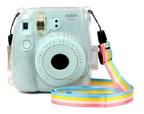 Funda Protector Glitter Cámara Instax Mini 8, 8+, 9  (pz) 