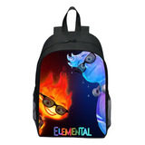 Nueva Mochila Escolar Impresa De Crazy Element City Con Dibu