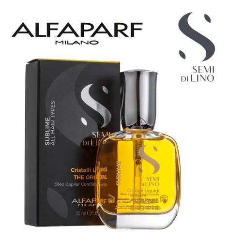 Alfaparf Semi Di Lino Cristalli Liquidi - Óleo Capilar 30ml