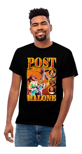 Playeras Raperos Post Malone Diseño 02 Gpos Musicales Beloma