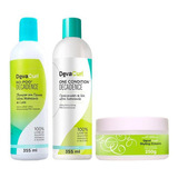 Kit Deva Curl Decadence Shampoo Condicionador Styling Cream
