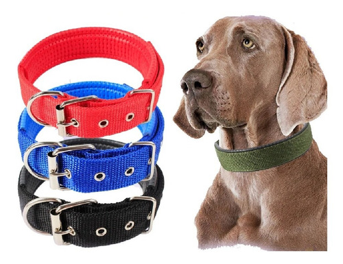 Collar Para Perros Medianos Grandes Reforzado Interior Soft