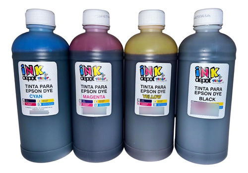 4x500ml Tinta Compatible Con Brother/hp/epson/canon Inkdepot