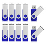 Aiibe 10 Unidades Usb Flash Drive De 2 Gb, 4 Gb, 8 Gb, 16 Gb