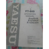Manual Original Do Rádio Yaesu Ft 900.