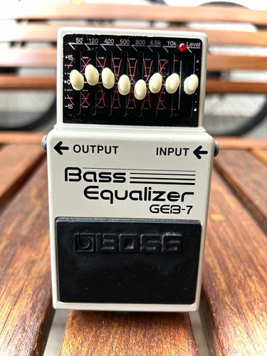 Boss Bass Equalizer Geb-7 Seminovo