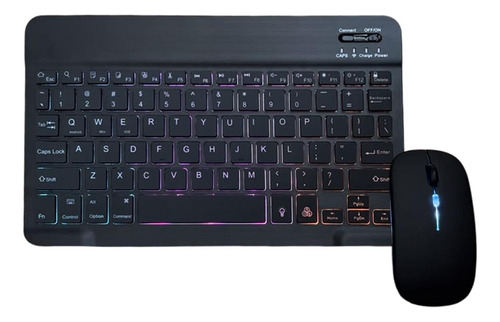 Teclado Inalámbrico Bluetooth Inalámbrico Recargable Para