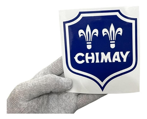 Adesivo Cerveja Chimay Blue Logo Em Recorte Eletrônico
