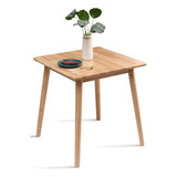 Ogmill 27.6  Mesa De Comedor De Madera Cuadrada Pequeña Para