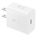 Cargador Adaptador Samsung Fast Cubo De 25 W + Cable Usb C -