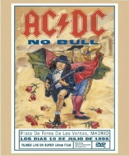Ac Dc No Bull Dvd Live - Plaza De Toros Madrid 2000