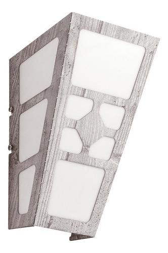 Aplique De Pared Savona Bidireccional Difusor Metal G9 Deco Color Blanco