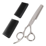 Kit De Corte De Pelo De Barbero, Tijeras De Acero Inoxidable