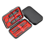 Kit Conjunto De Cortador De Unhas Profissional Viagem Bolsa